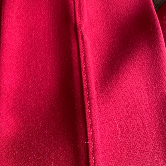 Red Wool Pants - Picture 3 of 4